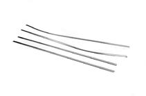 Toyota Corolla 2013-2019 Enjoliveurs inférieurs de porte chromés (4 pcs, inox) photo 2