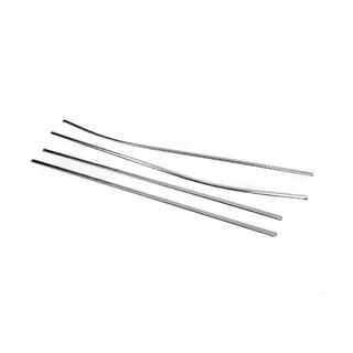 Enjoliveurs inférieurs de porte chromés (4 pcs, inox) Toyota Corolla 2013-2019 photo 2