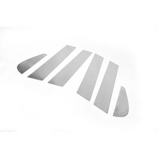 Couvre-montants en acier inoxydable Peugeot 508 2010-2018 photo 3
