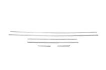 Mercedes C-class W204 2007-2015 Couvre-moulures de Portes en Acier Inoxydable (6 pcs) photo 3