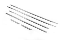 Mercedes C-class W204 2007-2015 Couvre-moulures de vitres chromés (6 pcs, acier inoxydable) photo 4