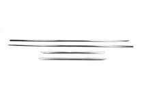 Mercedes E-class W213 2016-2023 Moulures de porte chromées Type-1 (4 pcs, inox) photo 2
