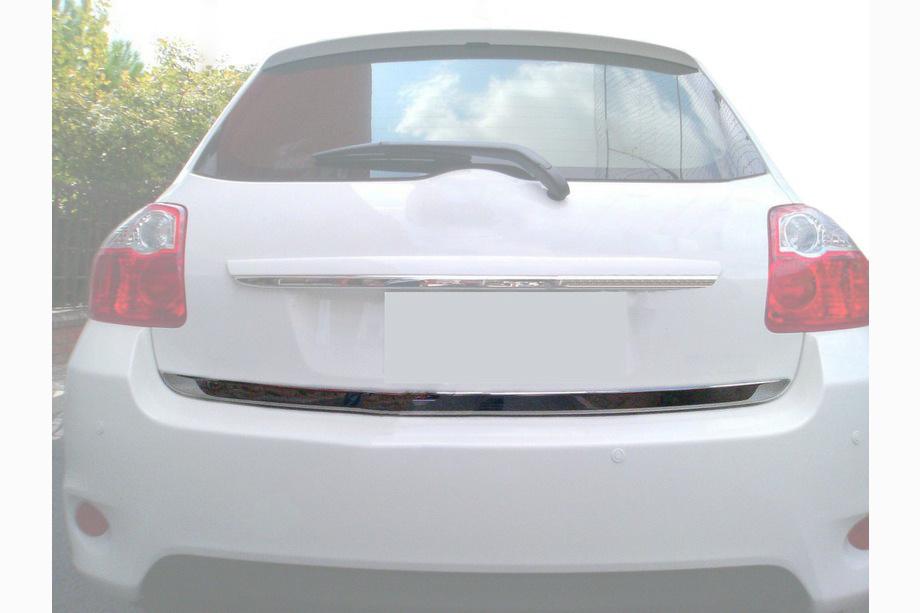 Toyota Auris 2007-2012 Baguette de coffre inox Image