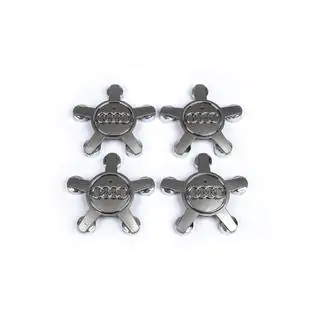 Cache-moyeux Etoile (4 pcs, ABS) photo 2