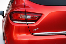 Renault Clio IV 2012-2019 Caches de feux arrière (2 pcs, chrome noir) photo 3