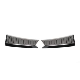 Seuil de coffre inox 2013-2016 (2 pièces, inox noir) photo 1