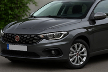 Fiat Tipo 2016- Coques de Rétroviseurs Chrome Noir (2 pcs, plastique) photo 2