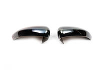 Fiat Tipo 2016- Coques de Rétroviseurs Chrome Noir (2 pcs, plastique) photo 4