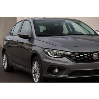 Coques de Rétroviseurs Chrome Noir (2 pcs, plastique) Fiat Tipo 2016- photo 1