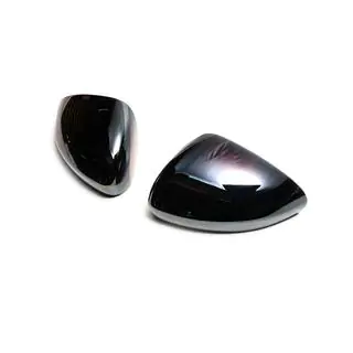 Coques de Rétroviseurs Chrome Noir (2 pcs, plastique) photo 3