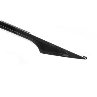 Encadrement de plaque Noir Chrome (Inox) photo 2