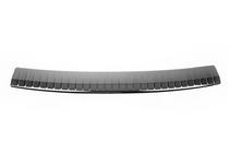 Volkswagen Passat B7 2012-2015 Protection de pare-chocs arrière OmsaLine Noir Brillant (SW, inox) photo 2