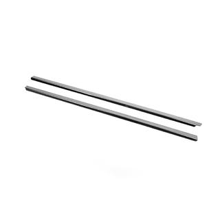 Encadrement de Vitres Chrome Noir (2 pcs, Inox) photo 2