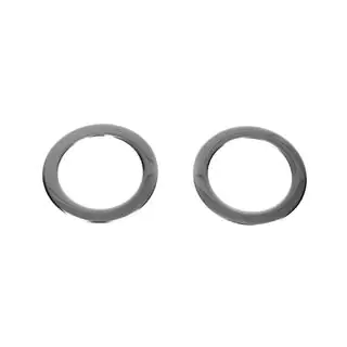 Cache pour porte-gobelet (2 pcs, Chrome noir) photo 3