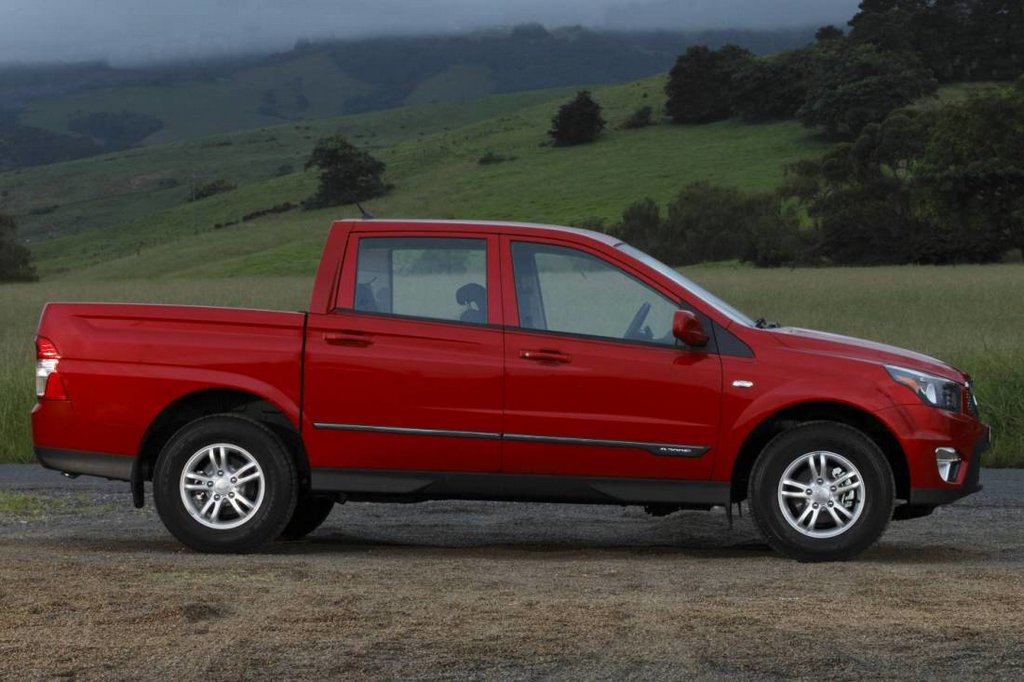 Présentation d’un pick-up Ssang Yong Actyon Sports