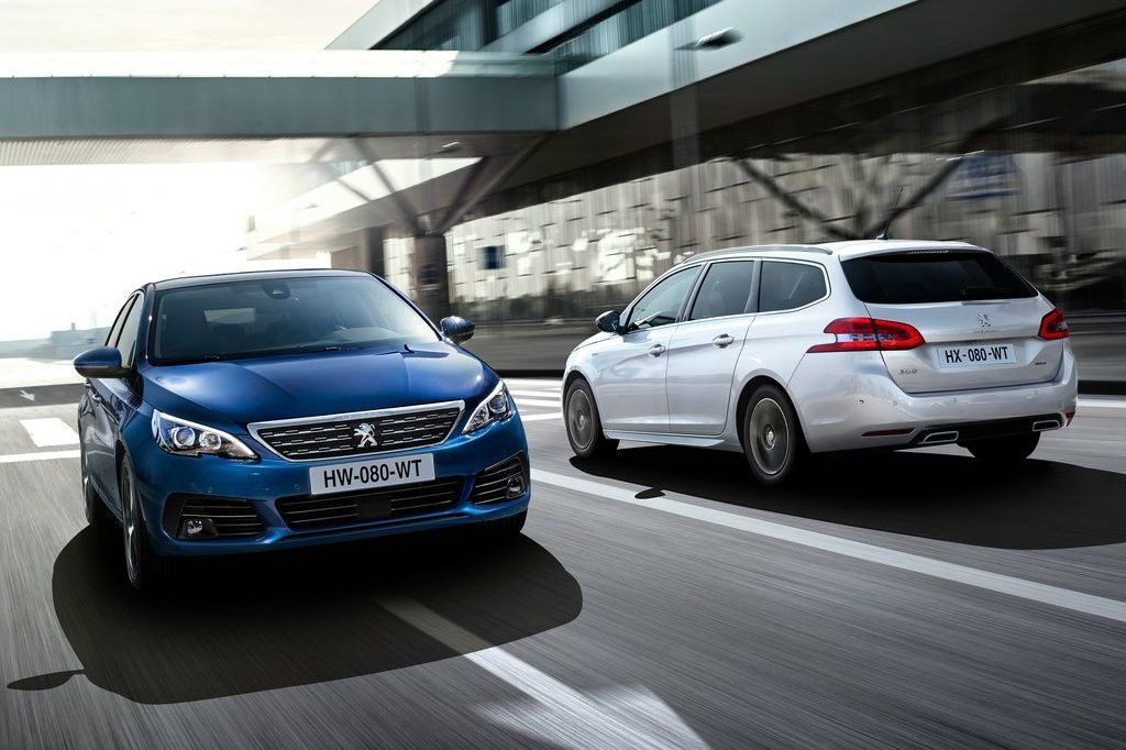 Mis à jour le break Peugeot 308 SW