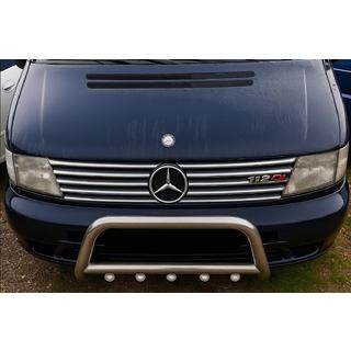 Caches de Calandre Chromés (V-class, Acier Inoxydable) Mercedes Vito W638 1996-2003 photo 3