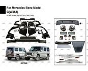 Mercedes G class W463 1990-2018 Kit carrosserie complet (sur commande selon catalogue) photo 4