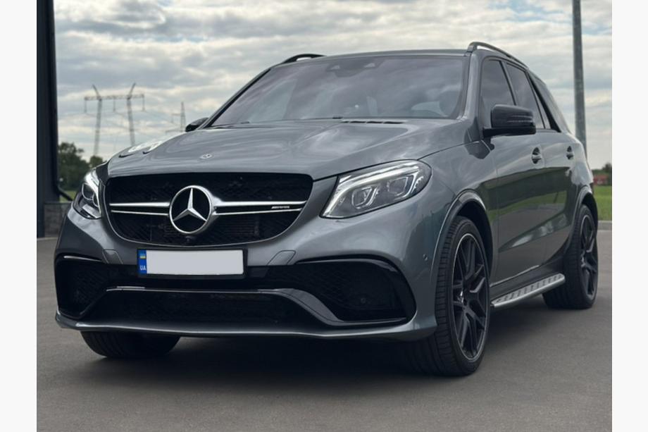 Mercedes GLE/ML class W166 2011-2018 Kit carrosserie GLE63 AMG (avec diffuseur arrière) Image