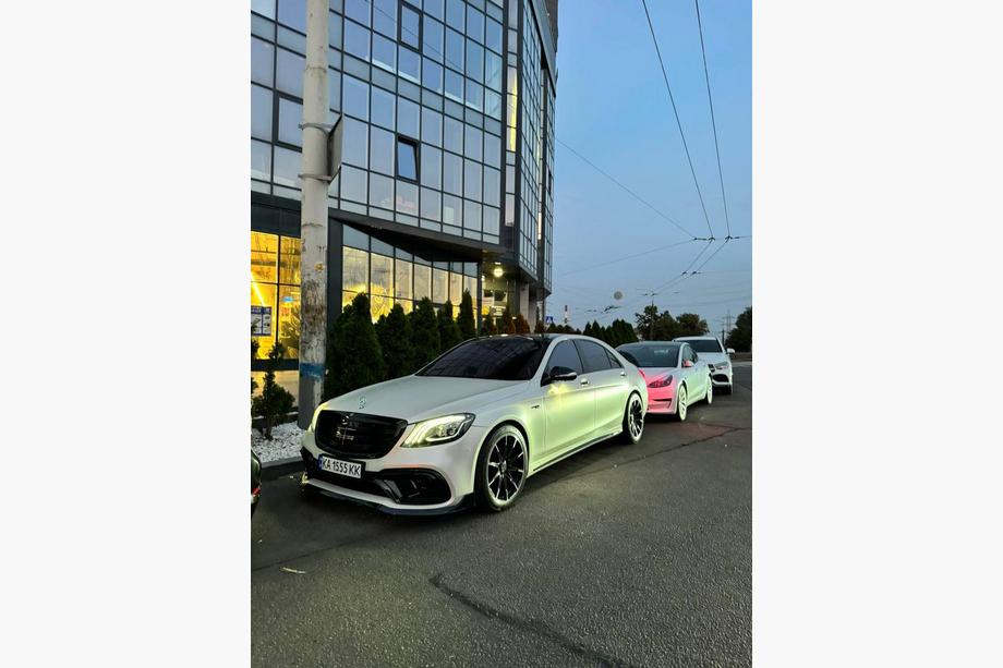 Mercedes S-class W222 2013-2022 Kit carrosserie S63 AMG (restylage 2018) Photo 21