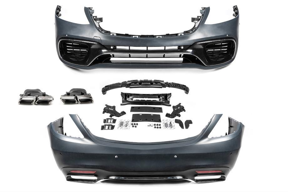 Mercedes S-class W222 2013-2022 Kit carrosserie S63 AMG (restylage 2018) Photo 3