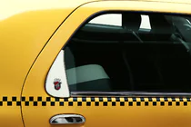 Fiat Albea 2002-2012 Encadrement de Vitre Triangulaire Chromé (Inox) photo 2