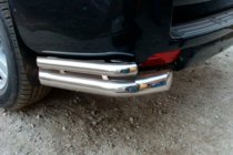 Toyota Land Cruiser Prado 150 2009-2023 Coins arriere AK003-double (inox) photo 3