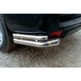 Coins arriere AK003-double (inox) Toyota Land Cruiser Prado 150 2009-2023 photo 3