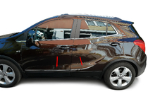 Opel Mokka 2012-2021 Moulures de Portes Tit-designs Inox photo 1