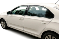 Seat Toledo 2012-2019 Encadrement de vitres inox photo 1