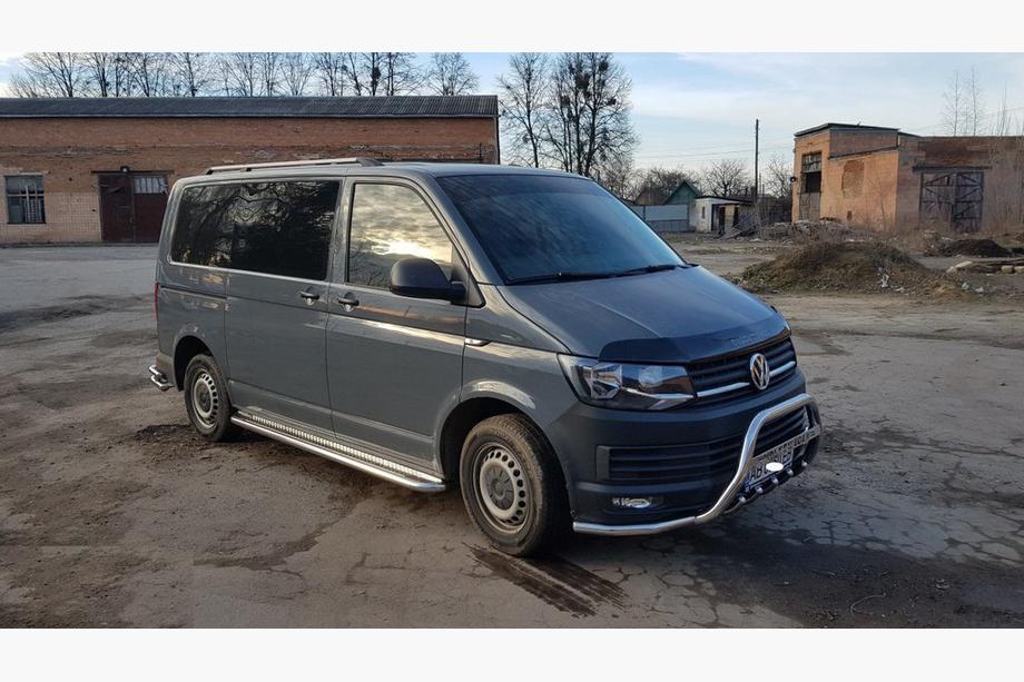 Volkswagen T6 2015-2024 Marchepieds Latéraux Premium (2 pcs, Inox) Image