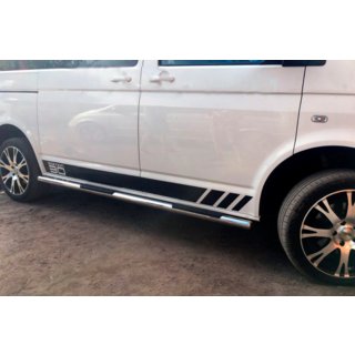 Barres Latérales (2 pcs, Inox) Volkswagen T6 2015-2024 photo 3