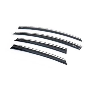 Déflecteurs de Vitres avec Moulure Chromée HB (4 pcs, Niken) photo 2
