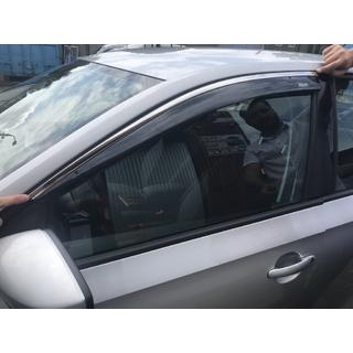 Déflecteurs de Vitres avec Moulure Chromée SD (4 pcs, Niken) photo 2