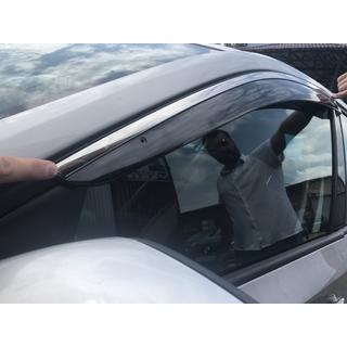 Déflecteurs de Vitres avec Moulure Chromée SD (4 pcs, Niken) photo 3