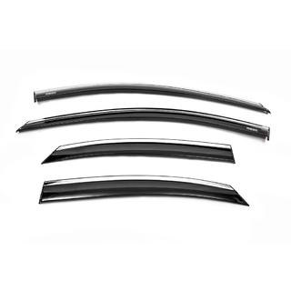 Déflecteurs de Vitres avec Moulure Chromée SD/HB (4 pcs, Niken) photo 3