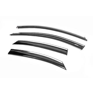 Déflecteurs de Vitres avec Moulure Chromée SD/HB (4 pcs, Niken) photo 4