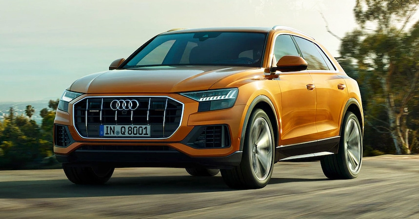 Présentation de la nouvelle prime de croisement Audi Q8