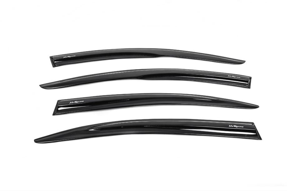 Skoda Octavia II A5 2006-2010 Deflecteurs d'air LiftBack (4 pcs, MyRacing) Image
