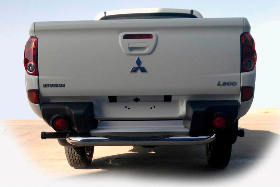 Mitsubishi L200 2006-2015 Protection Arriere AK007 (Inox) Image