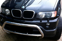 BMW X5 E53 1999–2006 Pare-buffle WT015 (Inox) photo 1