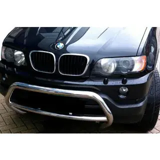 Pare-buffle WT015 (Inox) BMW X5 E53 1999–2006
