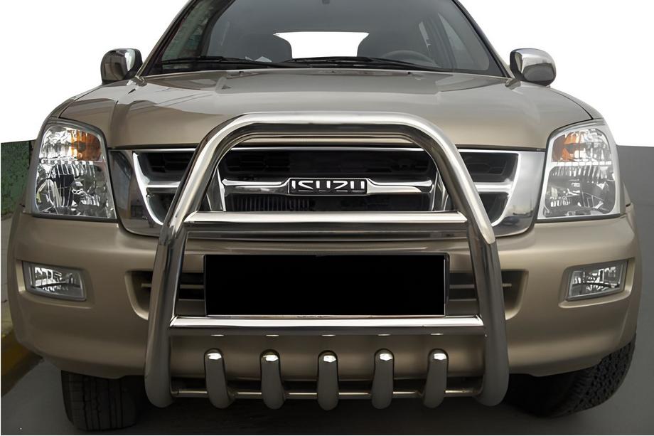 Isuzu D-Max 2011-2019 Pare-buffle Avant QT007 (Inox) Image