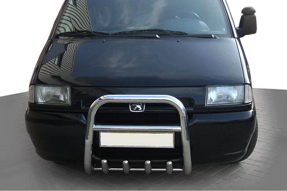 Citroen Jumpy 1996-2007 Pare-buffle QT006 (Inox) Image