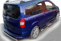 Ford Courier 2014-2023 Barres Latérales (2 pcs, Inox) photo 1
