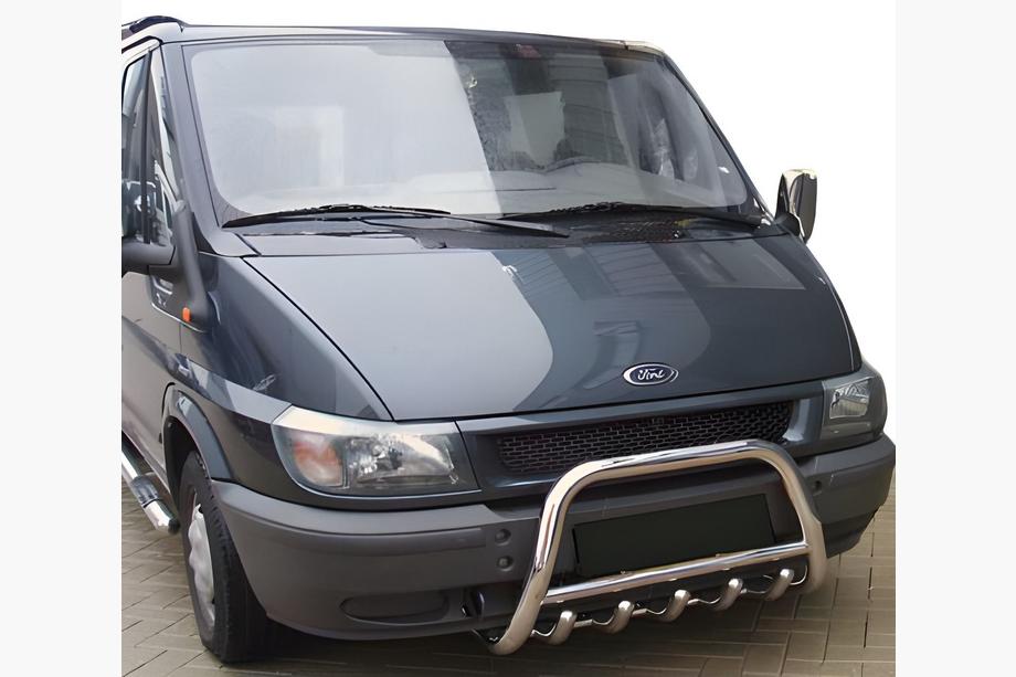 Ford Transit 2000–2014 Pare-buffle WT003 (2000-2006, Inox) Image