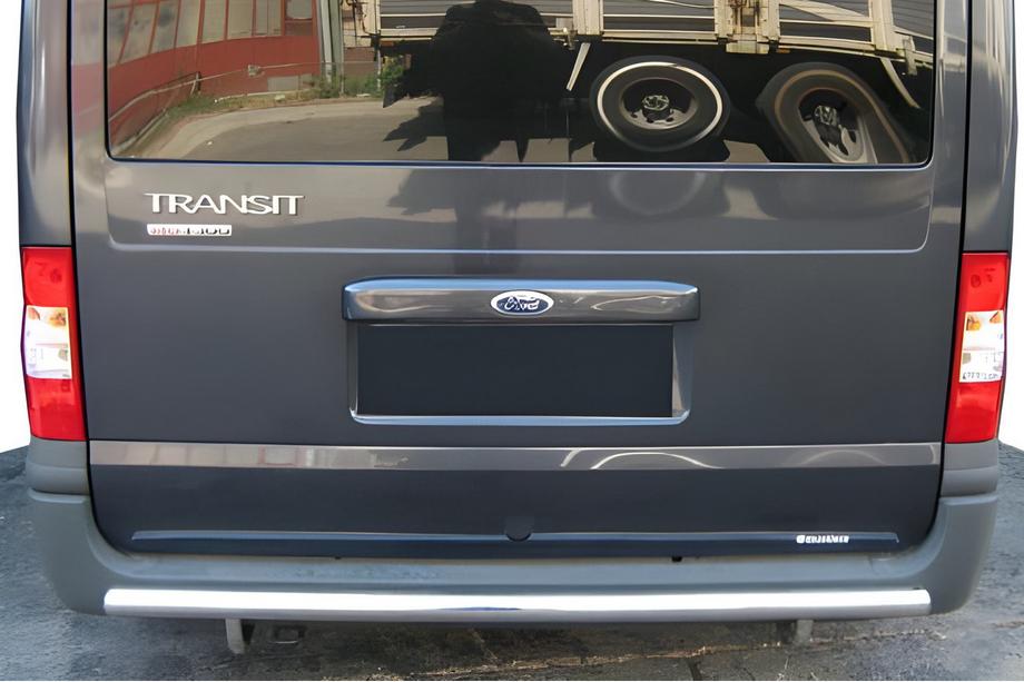 Ford Transit 2000–2014 Protection Arrière AK002 (Inox) Image
