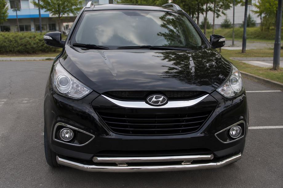 Hyundai IX-35 2010-2015 Barre Avant ST014-2 (Inox) Image