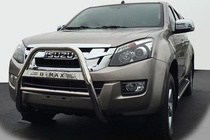 Isuzu D-Max 2011-2019 Pare-buffle Avant QT008 (Inox) photo 1