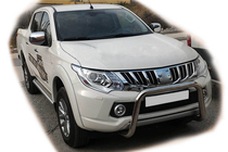 Mitsubishi L200 2015-2024 Pare-buffle WT005 (Inox) photo 1